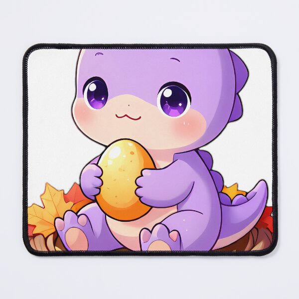 Item preview, Cute Baby Oviraptor in Knitted Nest Hugging Golden Egg designed and sold by pumsquare.