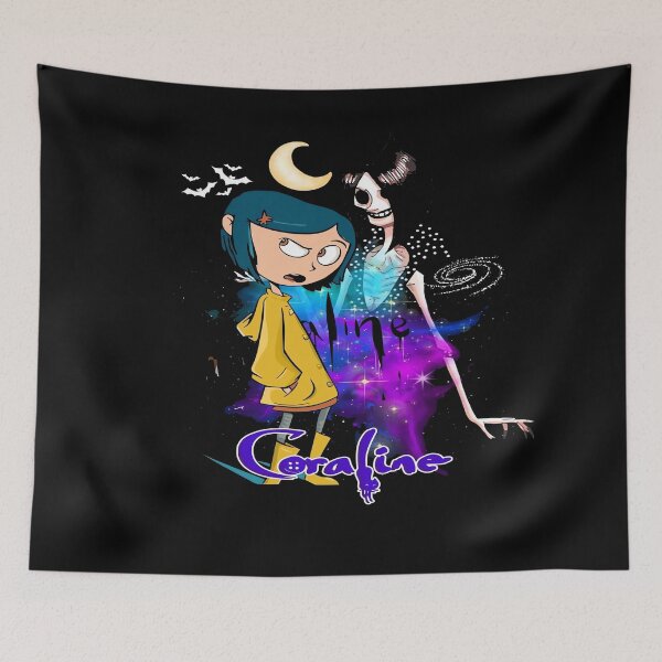 Item preview, Coraline Moon Tree Dark Fantasy Movie Art designed and sold by QuirkNestArt.