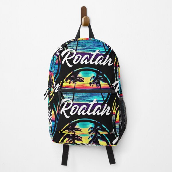 Item preview, Roatan Sunset Beach - Retro Caribbean Vacation Souvenir designed and sold by Gustavo Navarro.