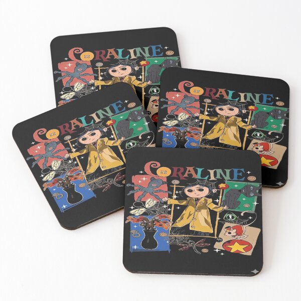 Item preview, Coraline Moon Tree Dark Fantasy Movie Art designed and sold by QuirkNestArt.