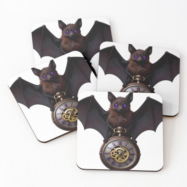 Item preview, Gothic Fruit Bat Filigree Pocket Watch designed and sold by IllumeInk.