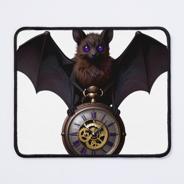 Item preview, Gothic Fruit Bat Filigree Pocket Watch designed and sold by IllumeInk.