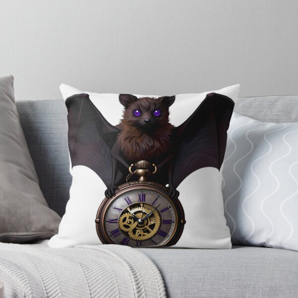 Item preview, Gothic Fruit Bat Filigree Pocket Watch designed and sold by IllumeInk.