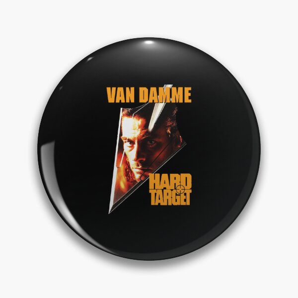 Item preview, Van Damme Hard Target Action Movie Retro Poster Art designed and sold by reishaval.