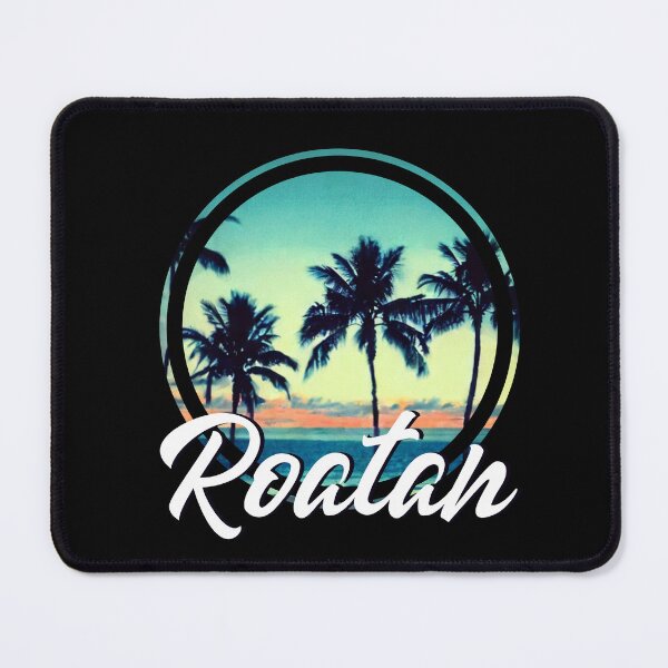 Item preview, Roatan Sunset Ocean Waves - Tropical Island Travel Art designed and sold by Gustavo Navarro.