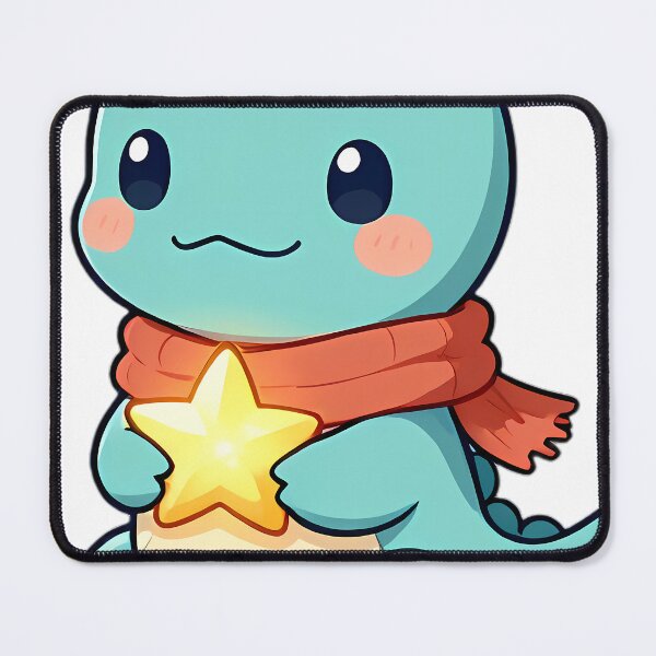 Item preview, Cute Baby Plesiosaur in Autumn Scarf Holding Star Leaf designed and sold by pumsquare.
