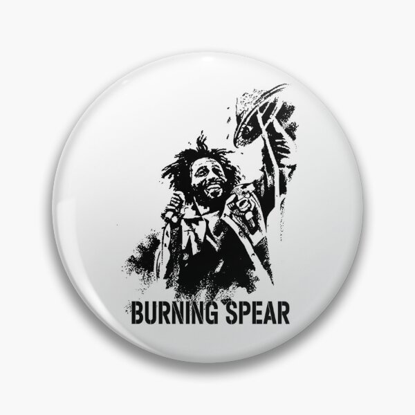 Item preview,  White And Black Burning Spear Musician designed and sold by GrumpydemmaBay.