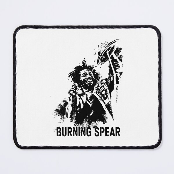 Item preview,  White And Black Burning Spear Musician designed and sold by GrumpydemmaBay.