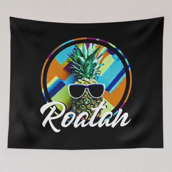 Item preview, Roatan Pineapple Sunglasses - Funny Tropical Island Design designed and sold by Gustavo Navarro.