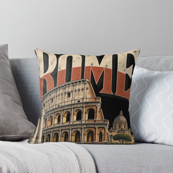 Aperçu de l'œuvre ROME — LA CITÉ ÉTERNELLE créée et vendue par KrungiT Design .