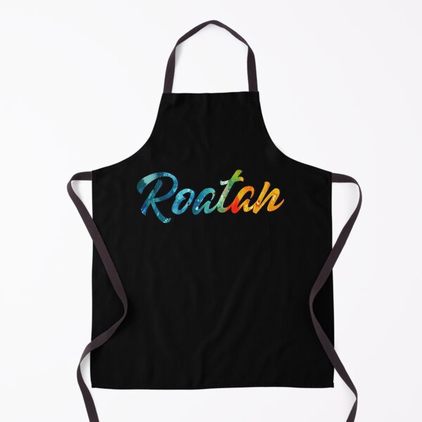 Item preview, Roatan Travel Typography - Colorful Caribbean Island Souvenir designed and sold by Gustavo Navarro.