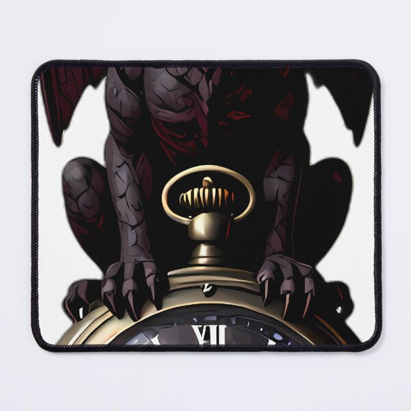 Item preview, Gothic Stone Gargoyle Antique Pewter Pocket Watch designed and sold by IllumeInk.