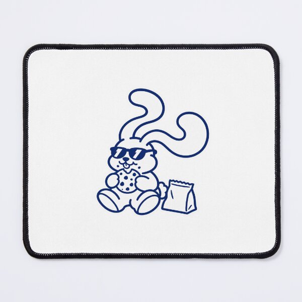 Item preview, Cute Snack Bunny Eating Cookies designed and sold by leanlddrabit.