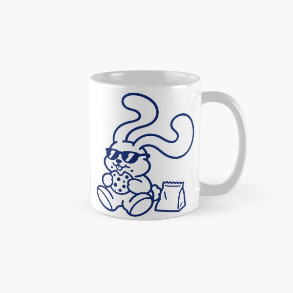 Item preview, Cute Snack Bunny Eating Cookies designed and sold by leanlddrabit.