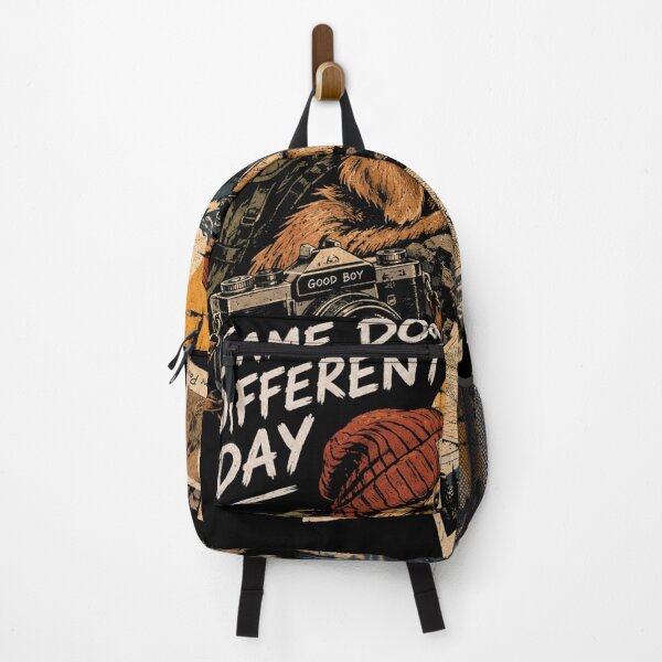Item preview, Same Dog Different Day - Adventurous Golden Retriever Hiking Streetwear designed and sold by GenZFashion000.