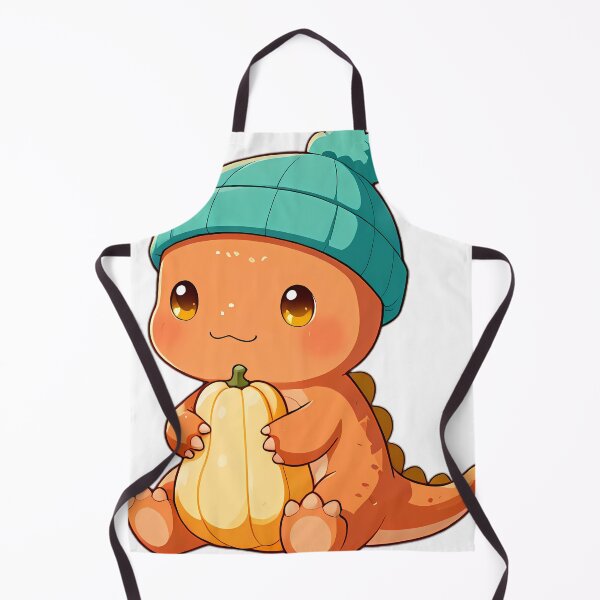 Item preview, Cute Baby Ceratosaurus with Mini Nose Horn Hugging Butternut Squash designed and sold by pumsquare.