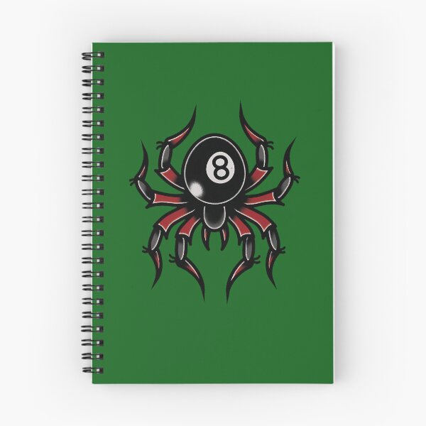 Item preview, Traditional 8-Ball Spider - Traditional Tattoo 203 designed and sold by Gavani2341.