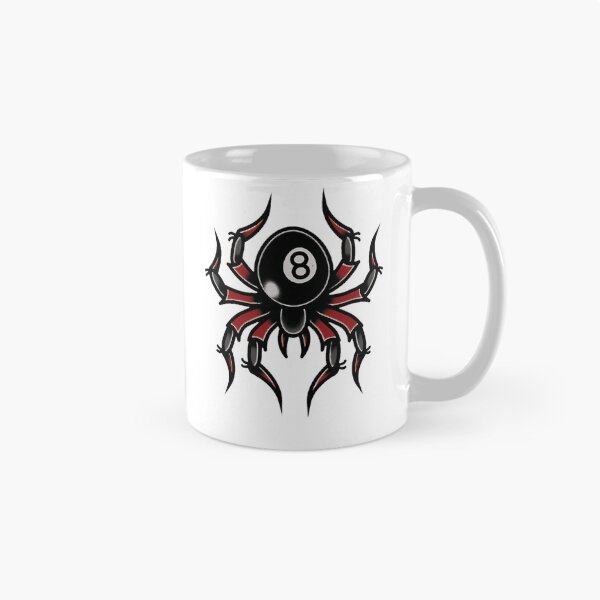 Item preview, Traditional 8-Ball Spider - Traditional Tattoo 203 designed and sold by Gavani2341.