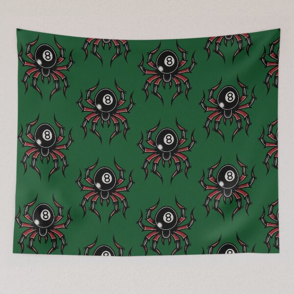 Item preview, Traditional 8-Ball Spider - Traditional Tattoo 203 designed and sold by Gavani2341.