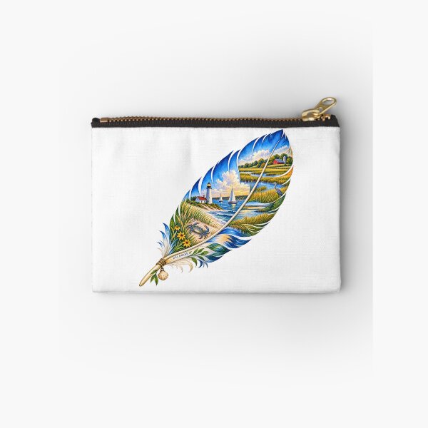 Item preview, Delaware Coastal Feather designed and sold by Whimspired By Paxx.