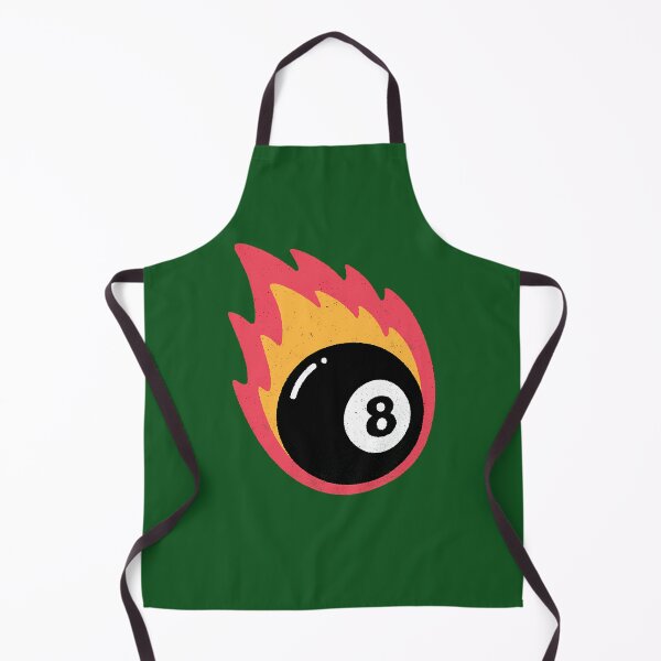 Item preview, Retro Flaming 8 Ball On Fire Pool Lover 440 designed and sold by Gavani2341.