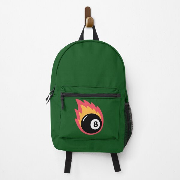 Item preview, Retro Flaming 8 Ball On Fire Pool Lover 440 designed and sold by Gavani2341.