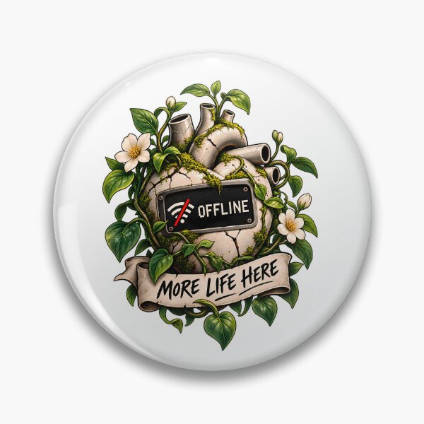 Item preview, Offline Heart More Life Here designed and sold by Mr Brain.