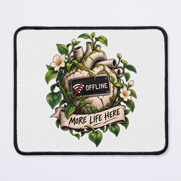 Item preview, Offline Heart More Life Here designed and sold by Mr Brain.