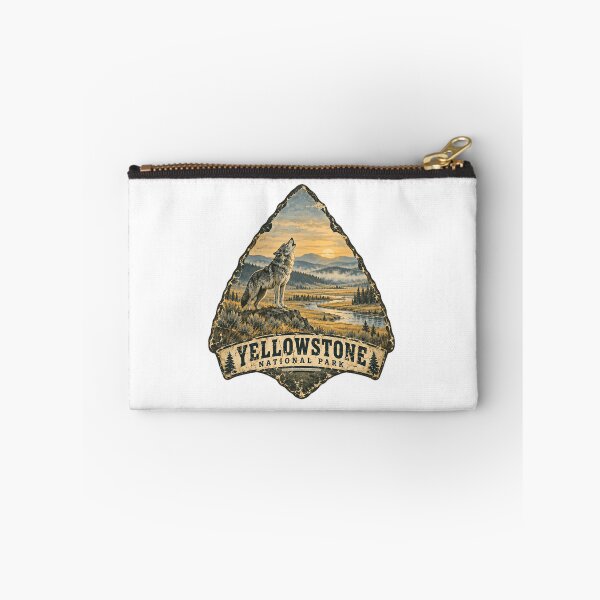 Item preview, Yellowstone National Park Howling Wolf Wildlife Nature Park Visitor designed and sold by Star3NowForMe.
