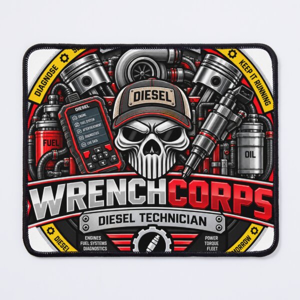 Item preview, WrenchCorps - Diesel Technician designed and sold by WrenchCorps.