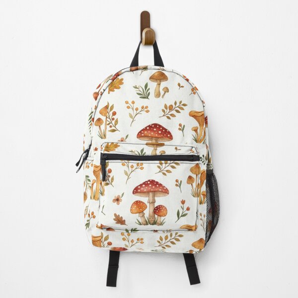 Item preview, Great aesthetic pattern of mashroom and cozy autumn designed and sold by Alaa-love-art.