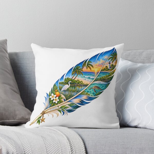 Item preview, Florida Sunshine Feather designed and sold by Whimspired By Paxx.