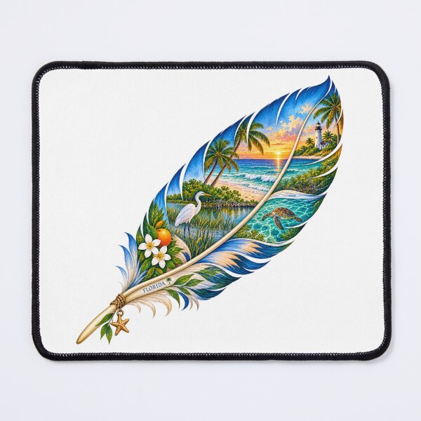 Item preview, Florida Sunshine Feather designed and sold by Whimspired By Paxx.