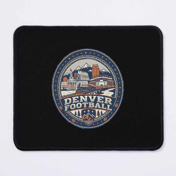 Item preview, Denver Football Skyline Badge designed and sold by Malikaoyle.