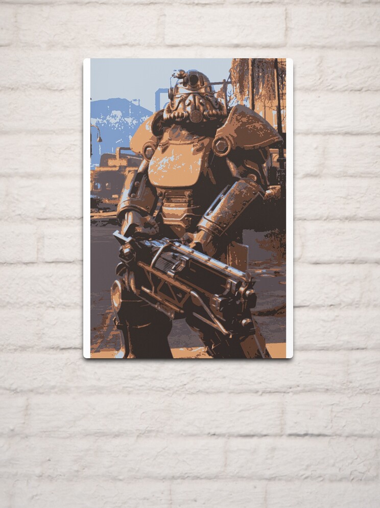 Fallout 3 Enclave Battle Power Armor Gaming  Poster for Sale by