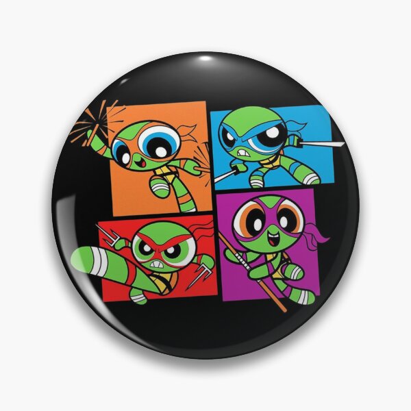 Item preview, Powerpuff Ninja Turtles Parody designed and sold by Bomebomst.