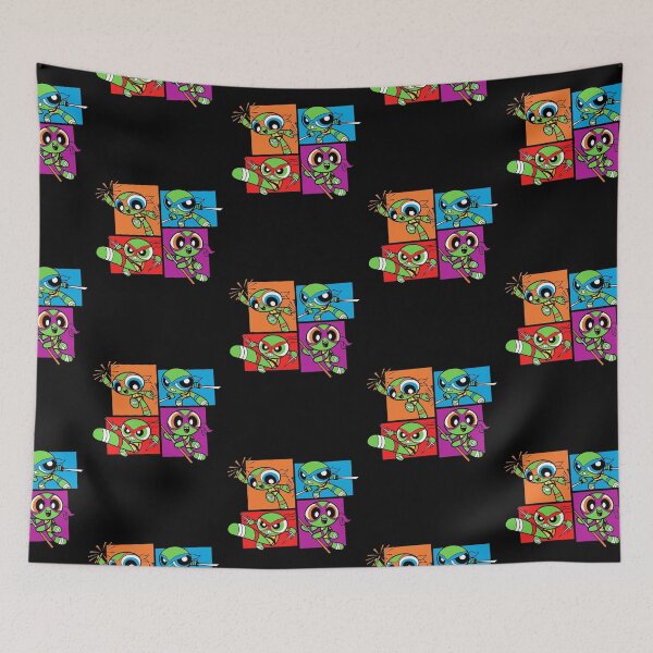 Item preview, Powerpuff Ninja Turtles Parody designed and sold by Bomebomst.