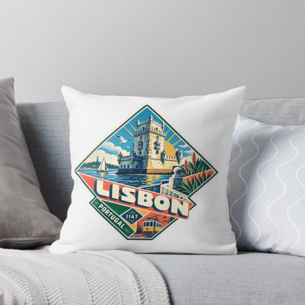 Item preview, Lisbon Portugal 1147 European City Travel Souvenir designed and sold by Simsimah26Parks.