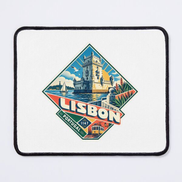 Item preview, Lisbon Portugal 1147 European City Travel Souvenir designed and sold by Simsimah26Parks.