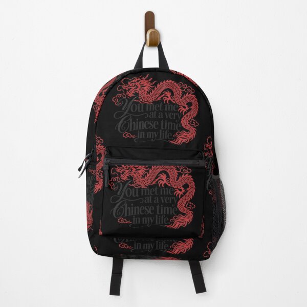 Item preview, Red Asian Dragon Oriental Aesthetic Parody Quote Typography Design designed and sold by JapanAnimeSH1.