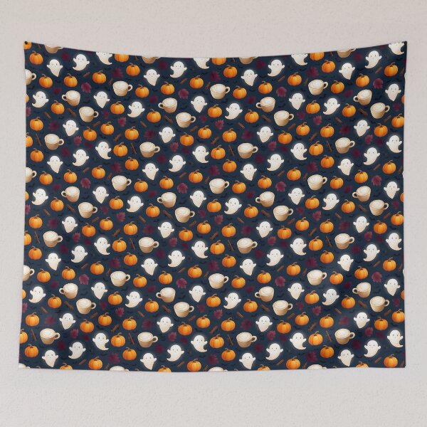 Item preview, Pumpkin Spice Ghosts designed and sold by AlyssasCreativeBoutique.