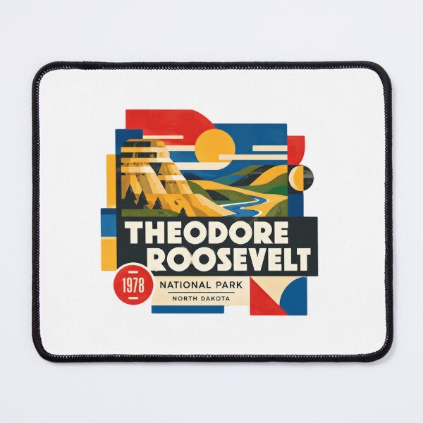 Item preview, Theodore Roosevelt National Park North Dakota 1978 National Parks Travel Visitor designed and sold by Simsimah26Parks.