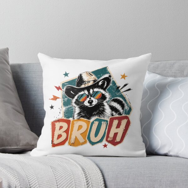 Item preview, Bruh Raccoon Humorous Slang Meme designed and sold by JonesFlora2025.