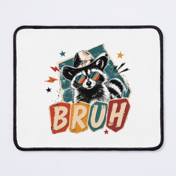 Item preview, Bruh Raccoon Humorous Slang Meme designed and sold by JonesFlora2025.