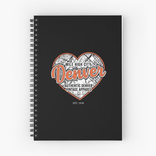 Item preview,  Denver Heart City Map Typography  designed and sold by Malikaoyle.