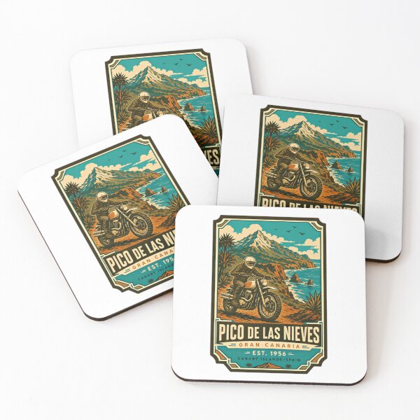 Item preview, Pico De Las Nieves Gran Canaria Est. 1956 Canary Islands Spain Motorcycling Adventure Travel Biker designed and sold by Simsimah26Parks.
