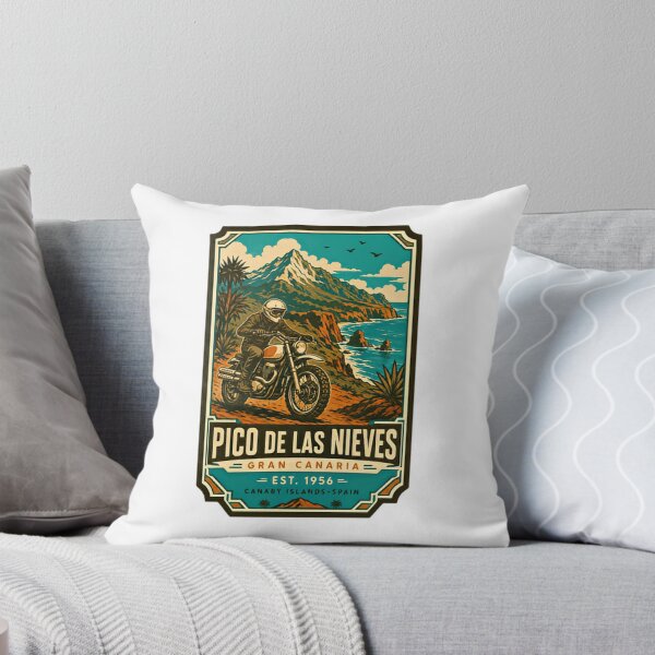 Item preview, Pico De Las Nieves Gran Canaria Est. 1956 Canary Islands Spain Motorcycling Adventure Travel Biker designed and sold by Simsimah26Parks.