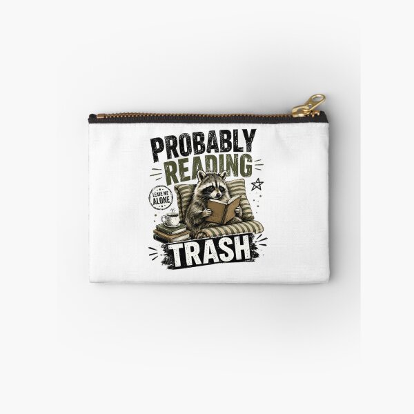 Item preview, Probably Reading Leave Me Alone Trash Raccoon Reader Introvert Bookworm designed and sold by JonesFlora2025.