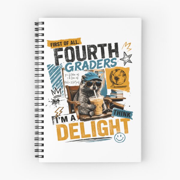 Item preview, First Of All, Fourth Graders I'm A Delight Think Fourth Grade Student Elementary School designed and sold by JonesFlora2025.