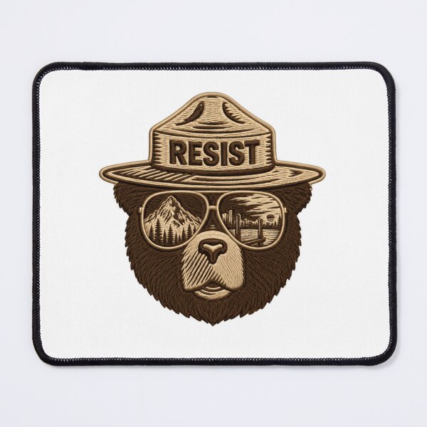 Item preview, Resist Nature Conservationist Environmental Activism designed and sold by RetroMini2026.